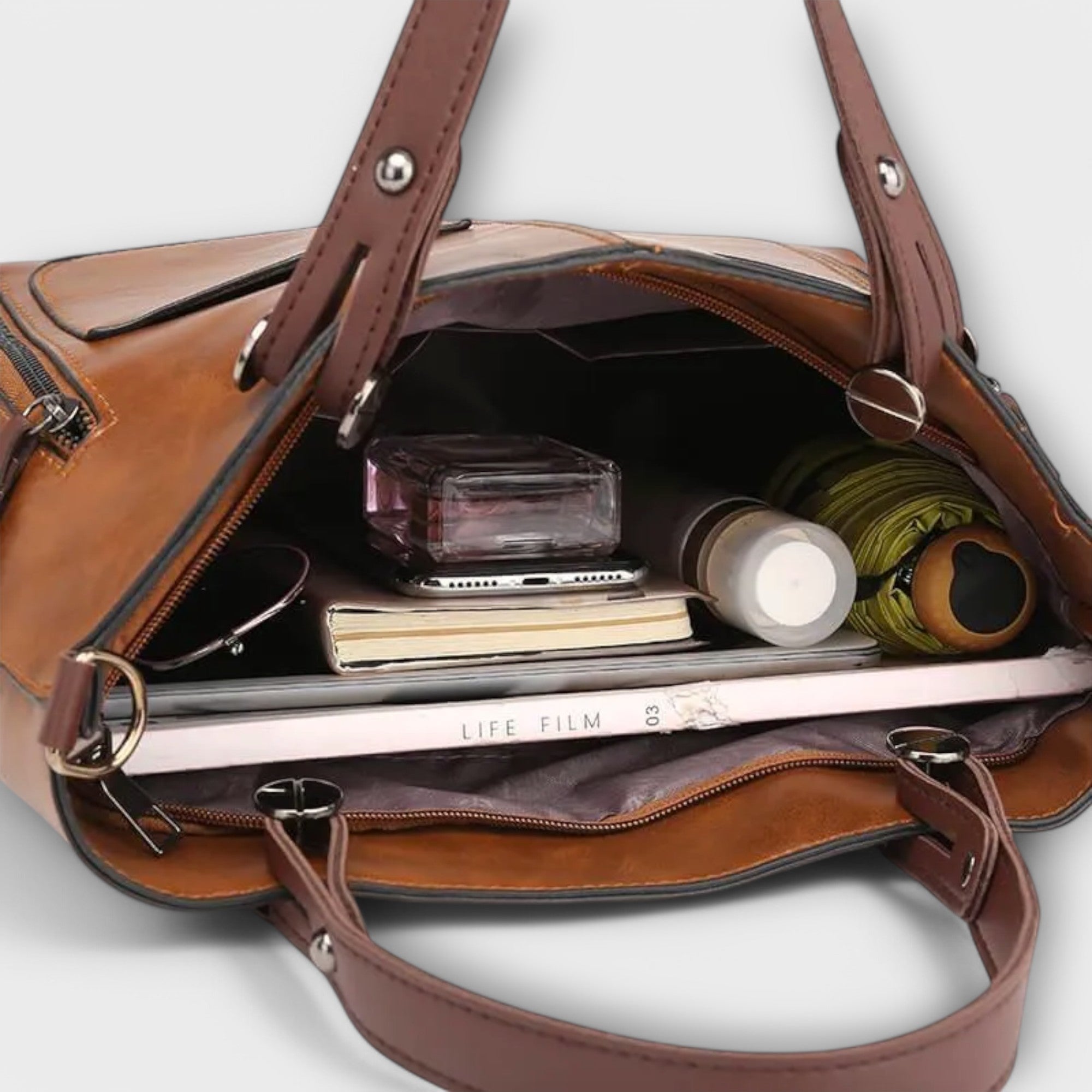 Lora. - Elegant Leather Bag