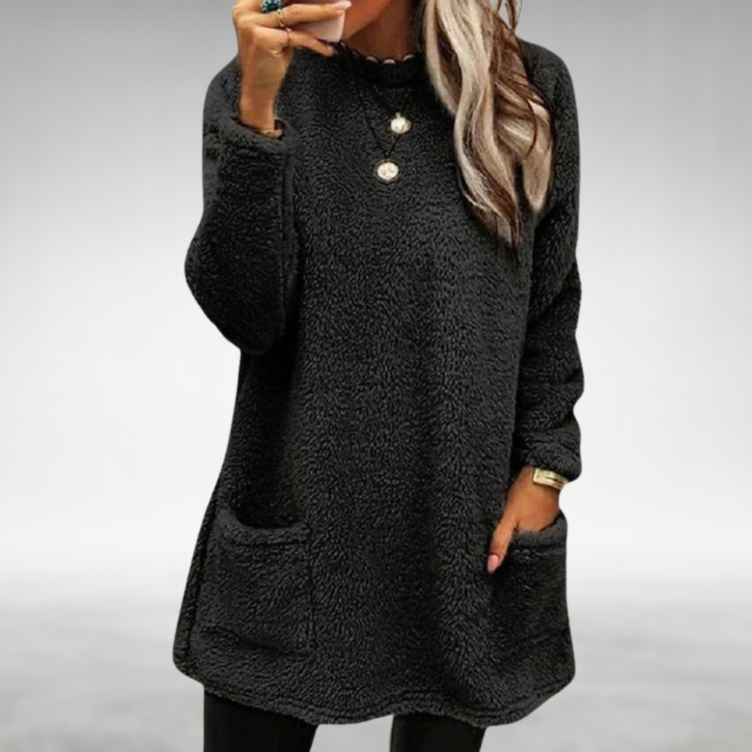 Nora – Fleece Jumper with Pockets
