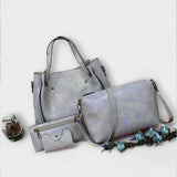 Lora. - 4-Piece Vintage Bag Set