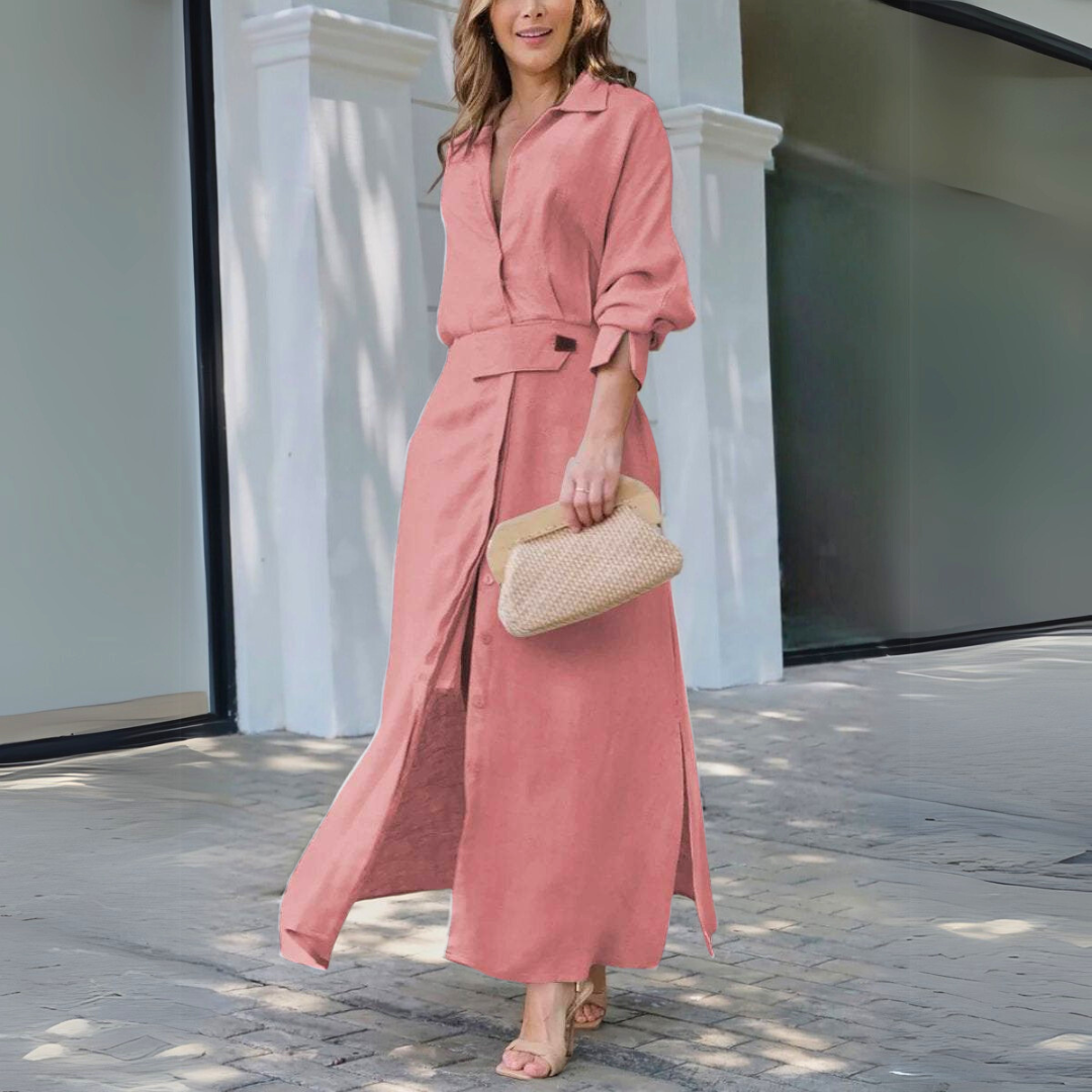Lina – Dress in Linen Blend
