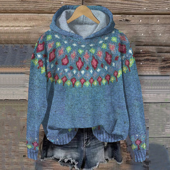 Freya – Knit Hoodie