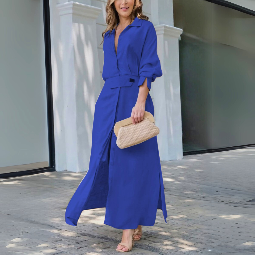 Lina – Dress in Linen Blend