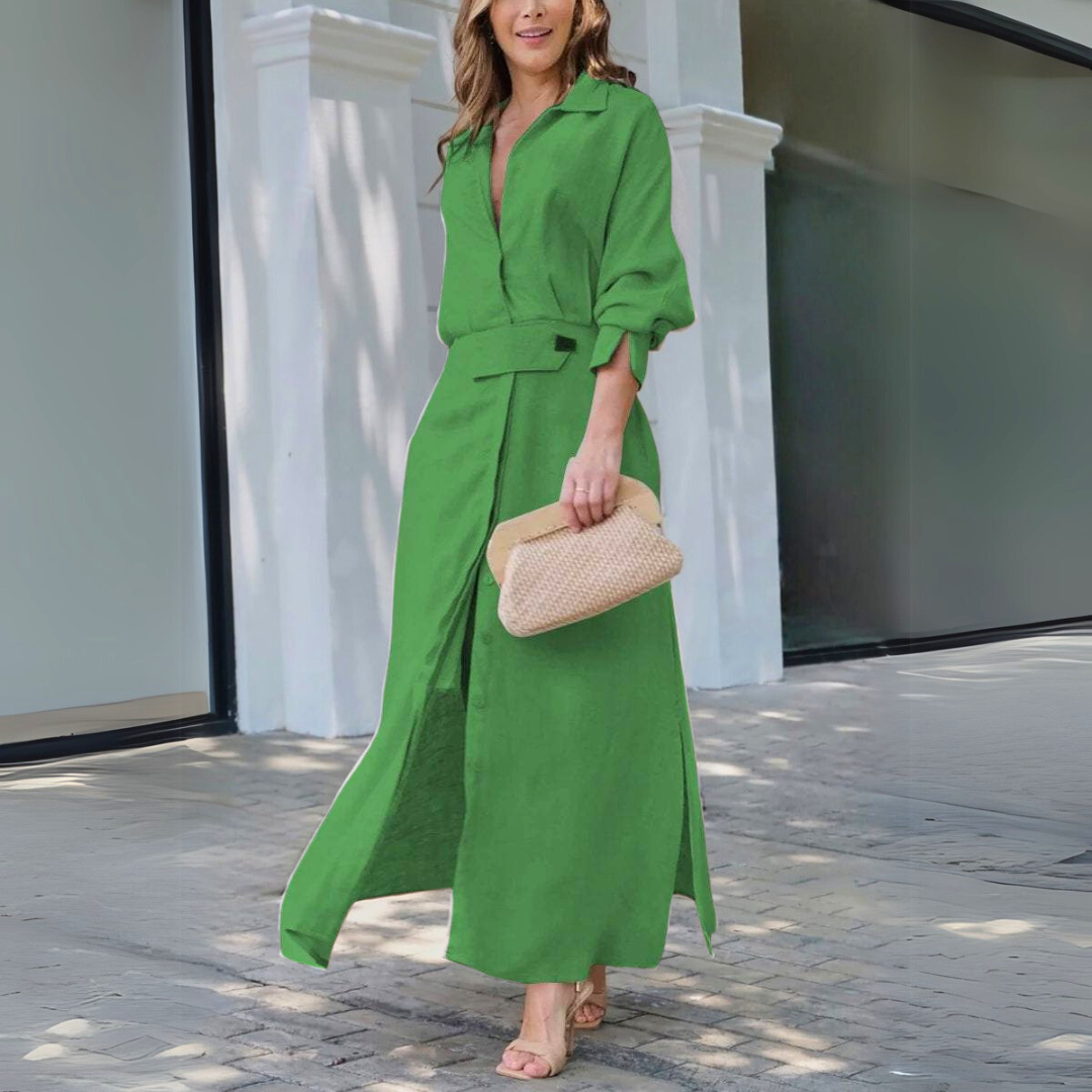Lina – Dress in Linen Blend