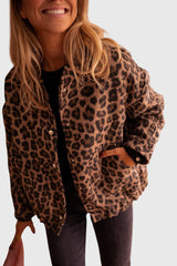 Elodie | Stylish Leopard Print Jacket