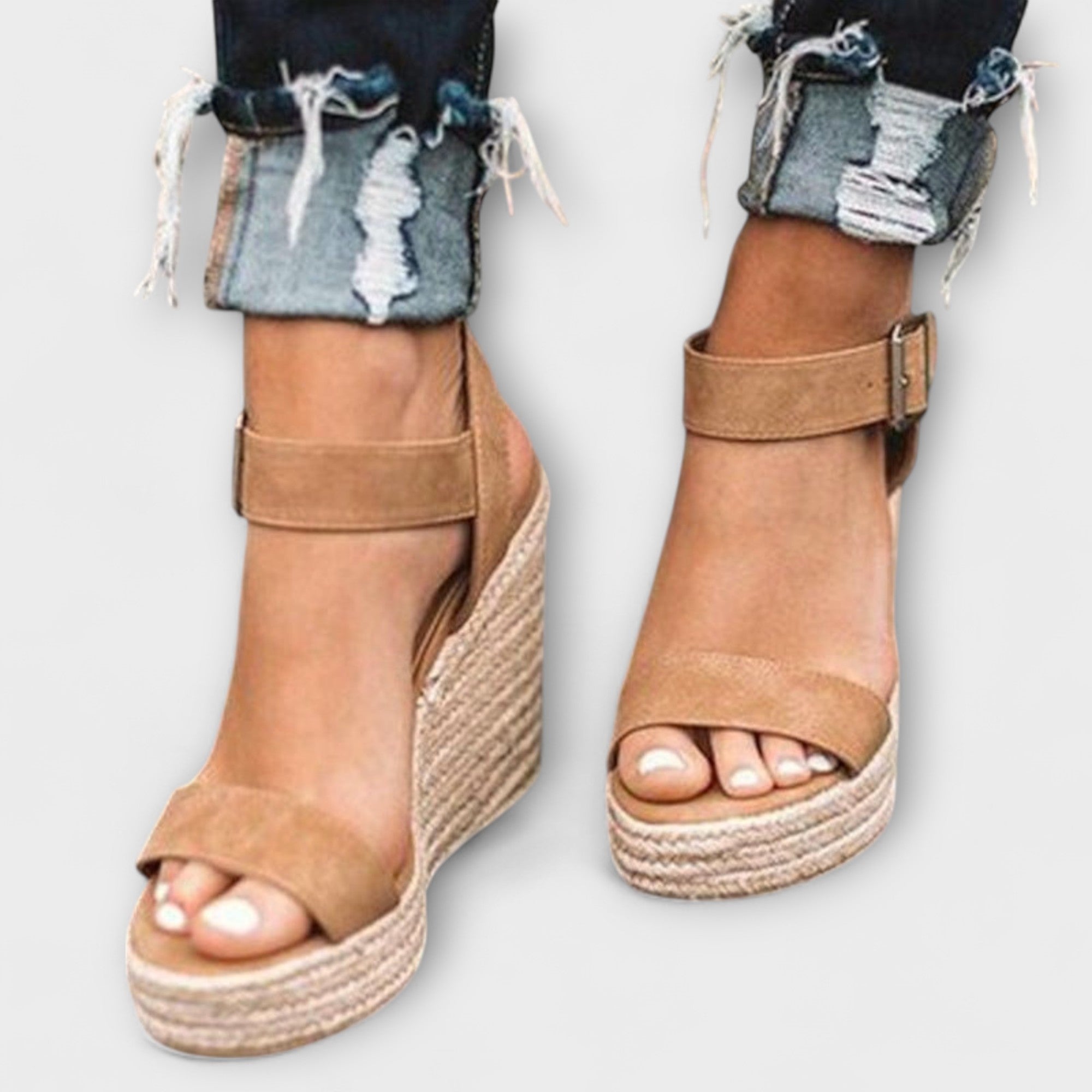 Elizabeth - Stylish Women's Shoes with Belt