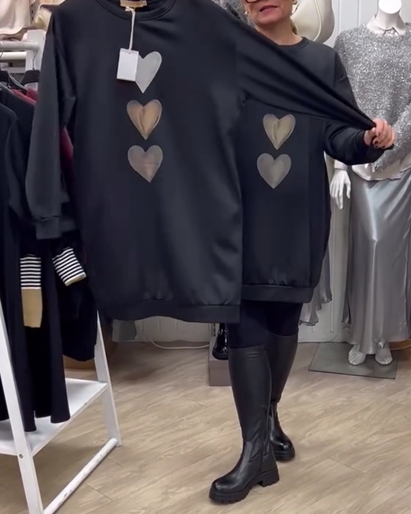 Sophie – jumper with heart details