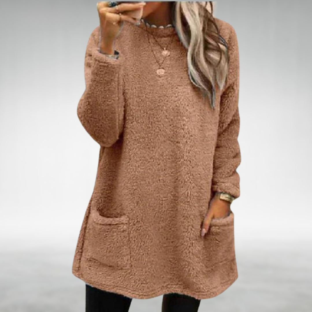 Nora – Fleece Jumper with Pockets
