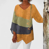 Elysia | Sophisticated V-Neck Tunic