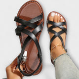 Deborah - Women's Sandals with Light Cross Strap
