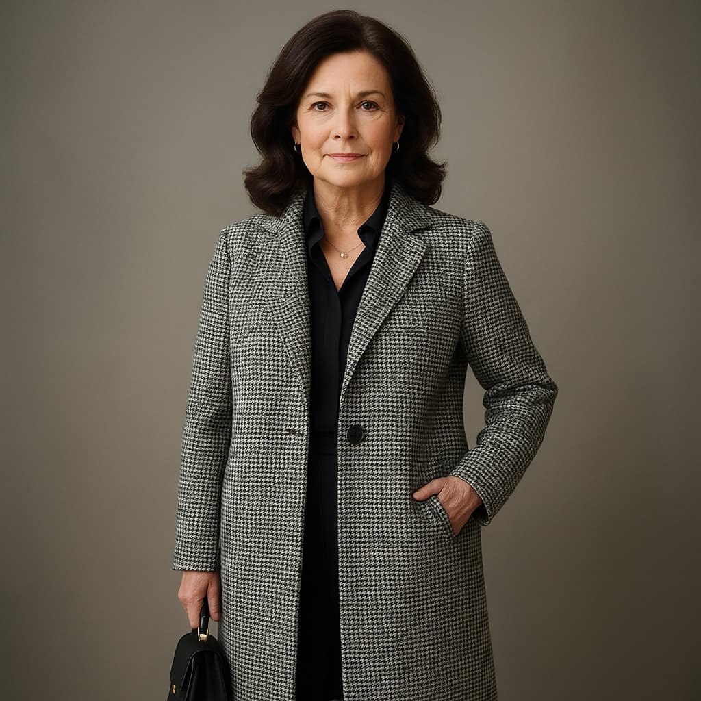 Elena – Wool blend coat