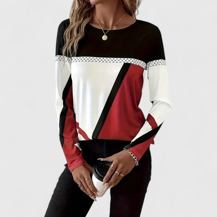 Lena – Top with Graphic Print