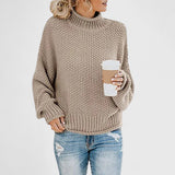 Laura – Knitted jumper with turtleneck