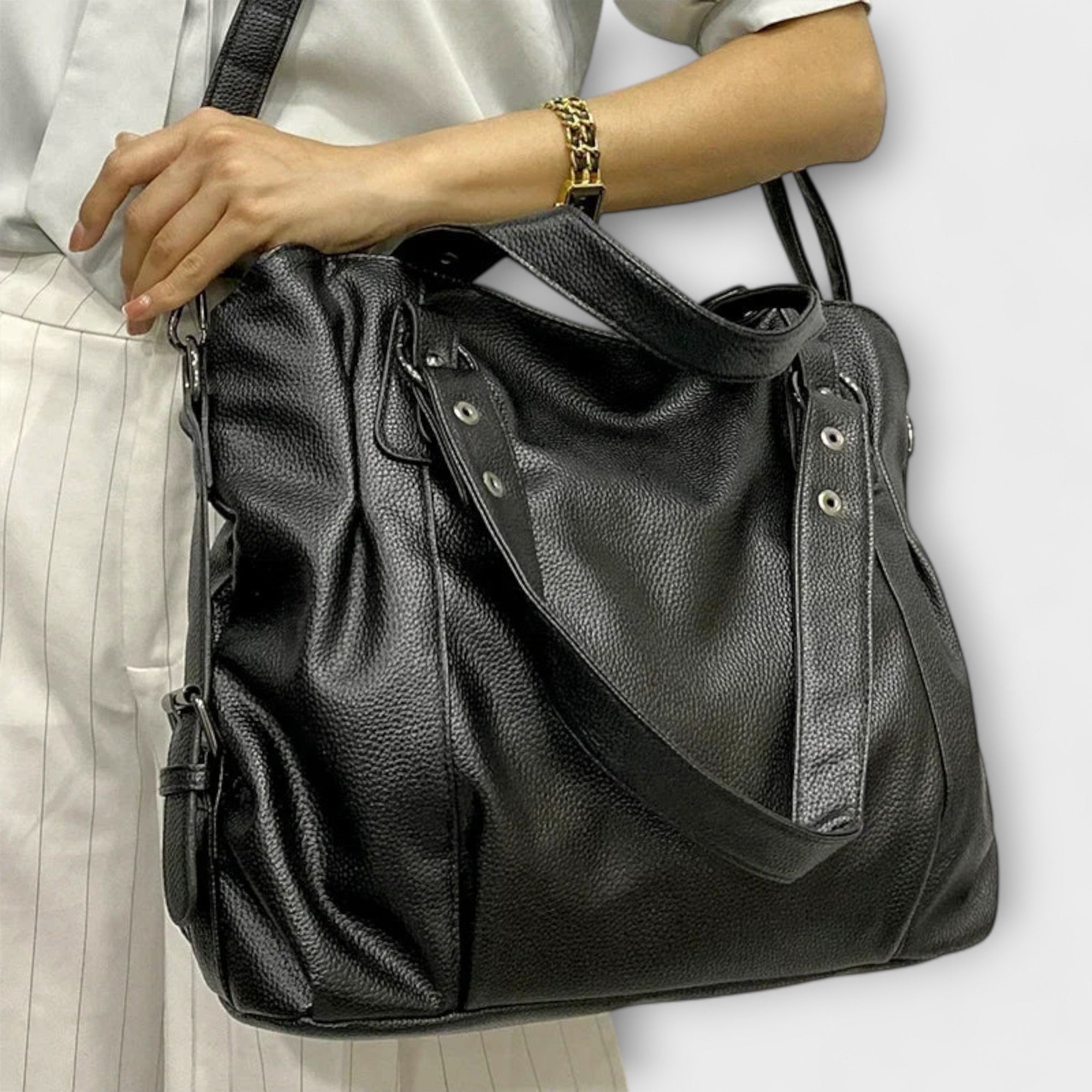 Lora. - Elegant Hobo Shoulder Bag