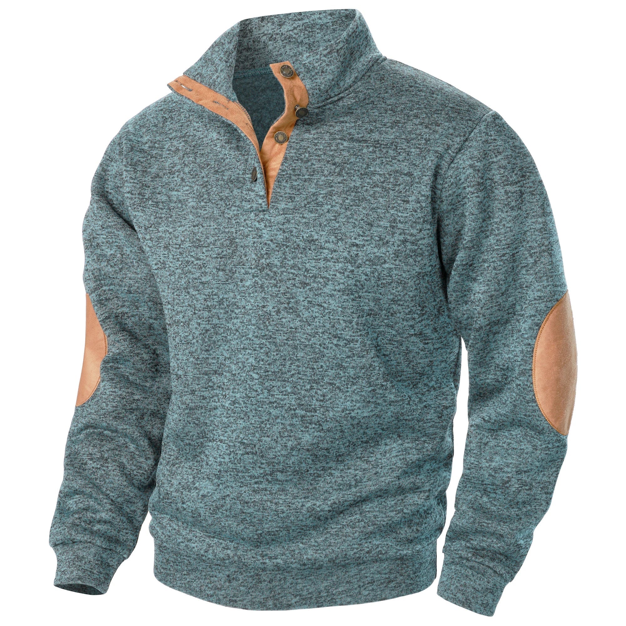 Harold -Quarter-Button Sweater