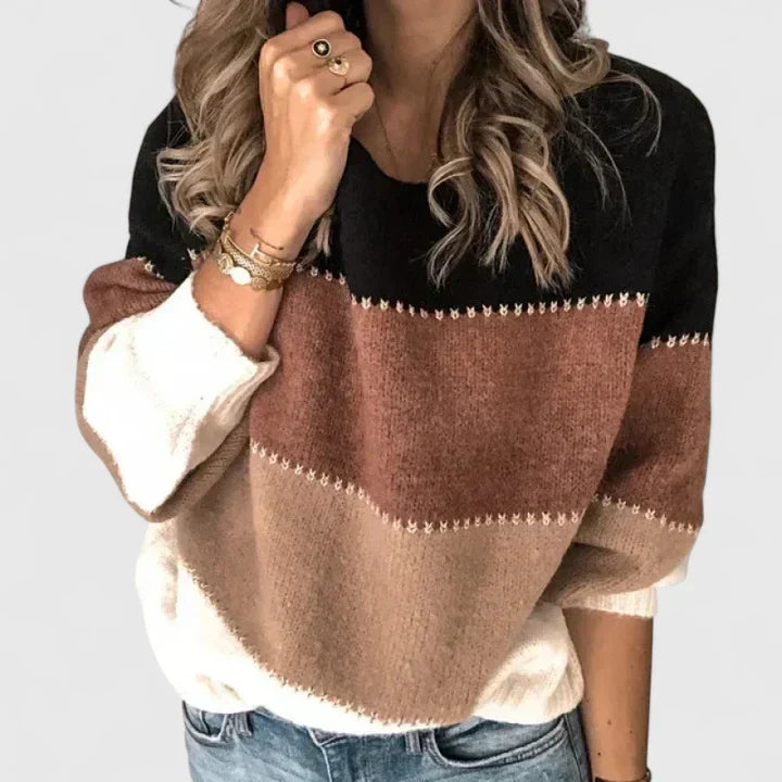 Ella – Elegant Cotton Blend Sweater