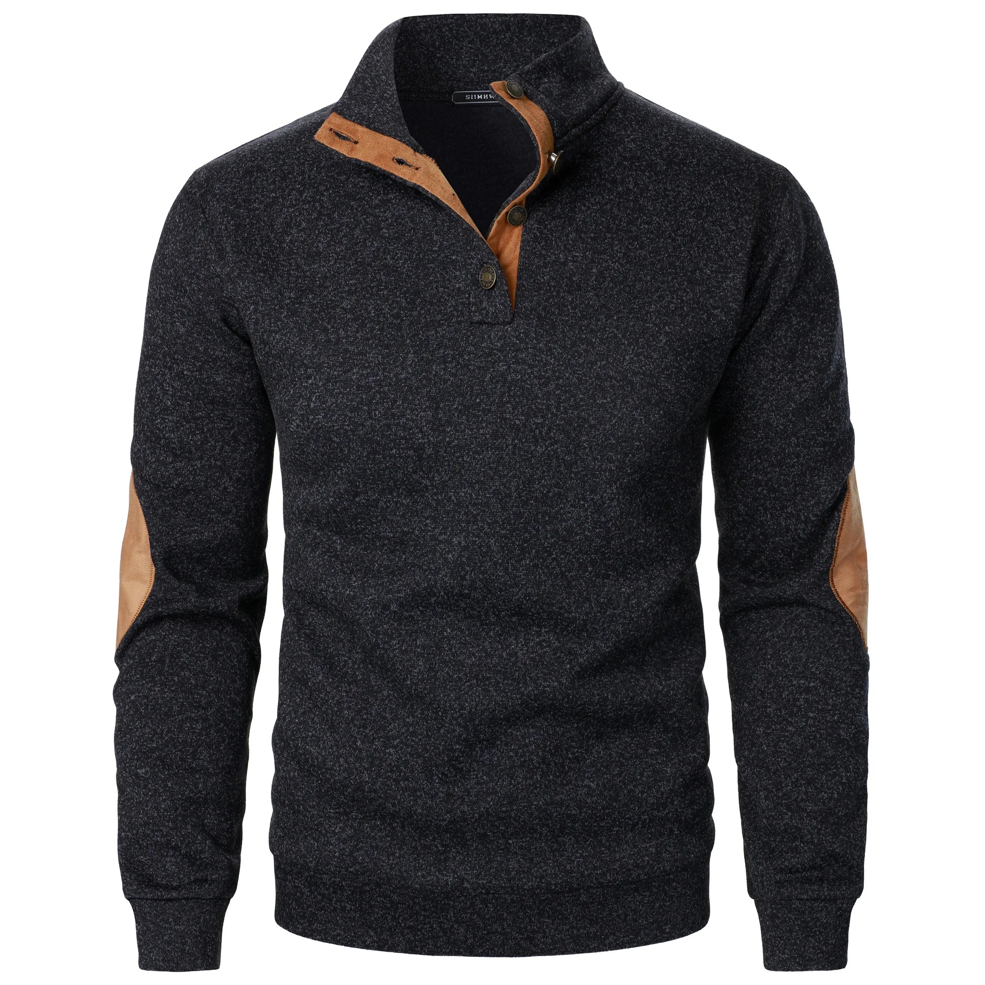 Harold -Quarter-Button Sweater