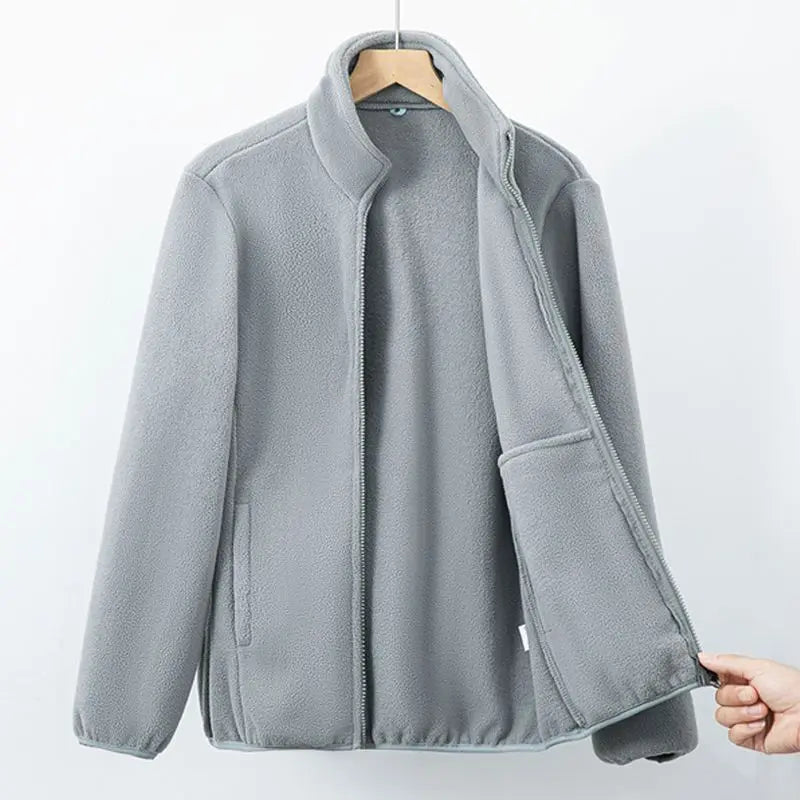 Nora – Soft fleece jacket with zip fastening