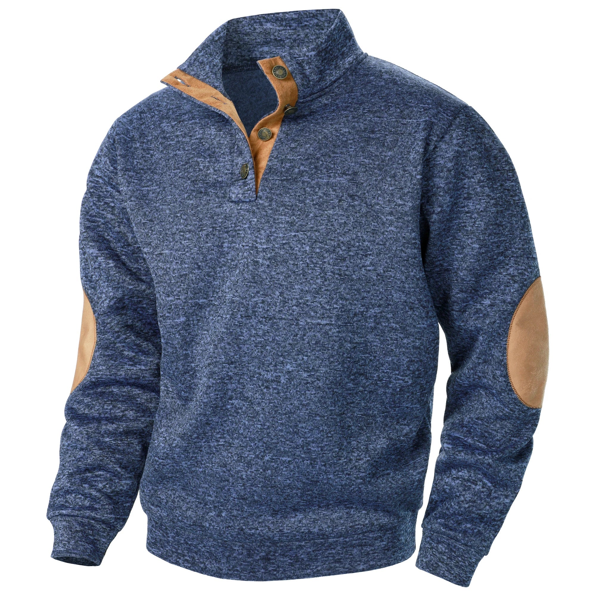 Harold -Quarter-Button Sweater