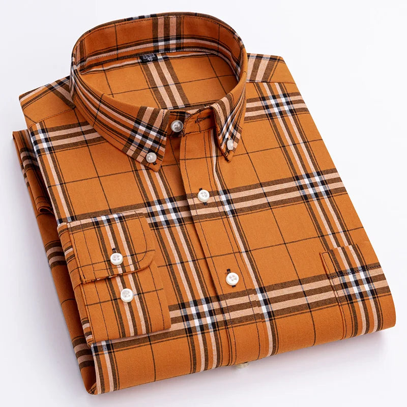 Lewis – Checked Cotton Shirt