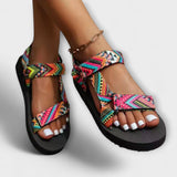 Summer Flat Women's Sandals Made of Hemp Rope