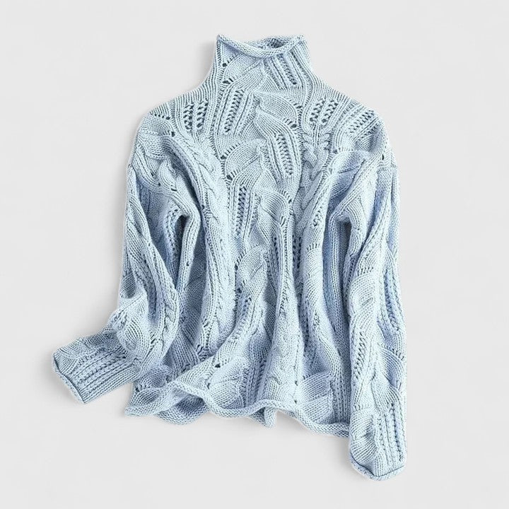 Mila – Knitted Jumper in Wool Blend