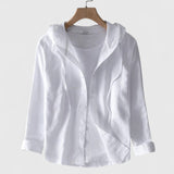 Demi | Elegant Hooded Blouse