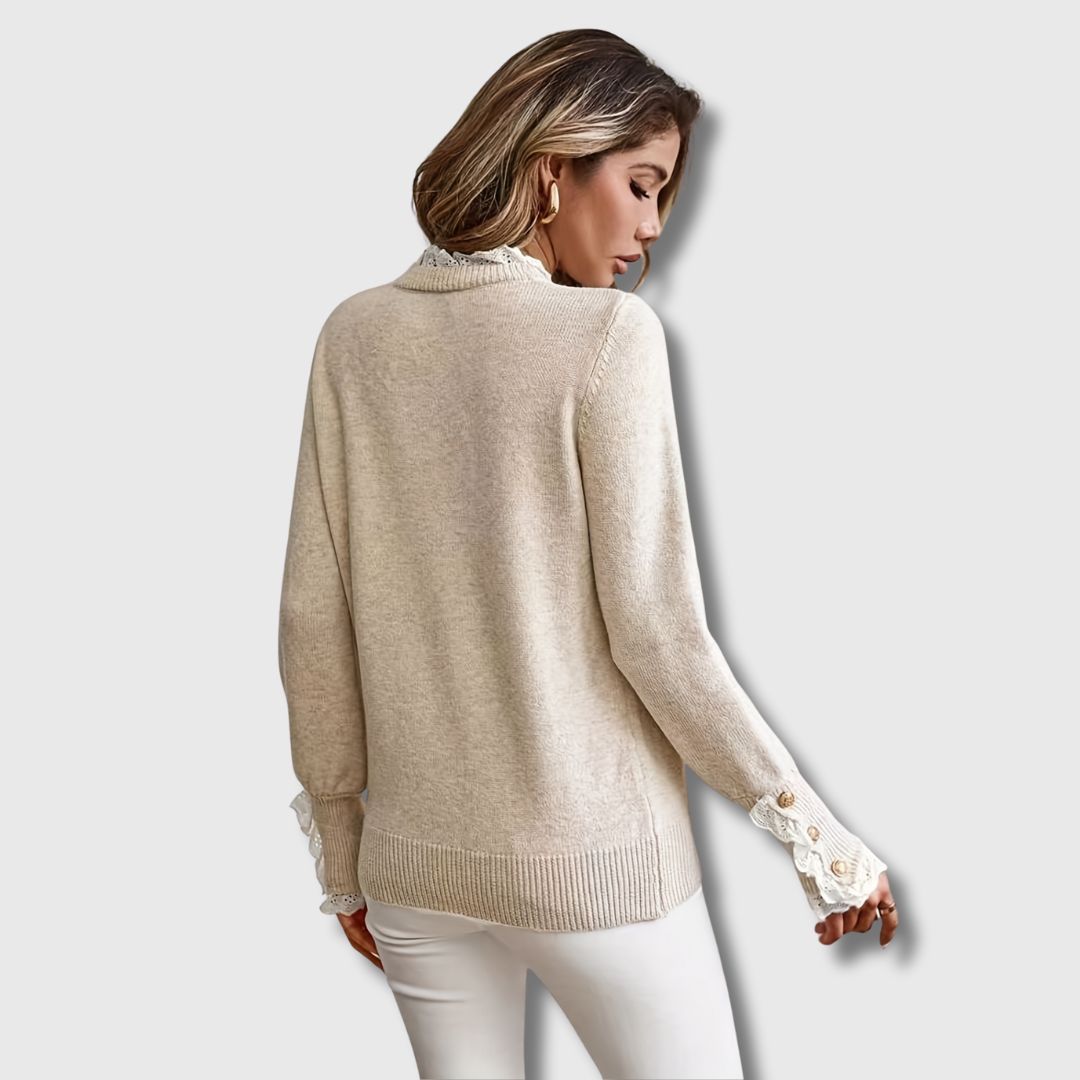 Sophie – Jumper with Lace Details