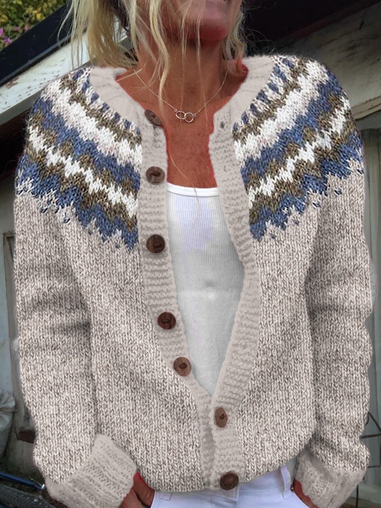 Peyton | Vintage Icelandic Wool Cardigan