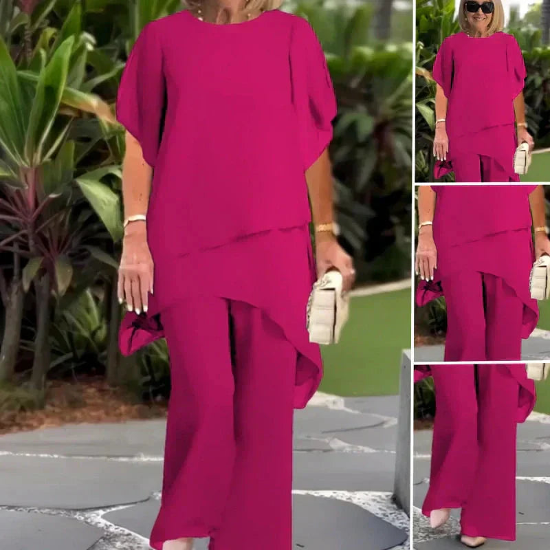 Tessa – Set with top and matching trousers