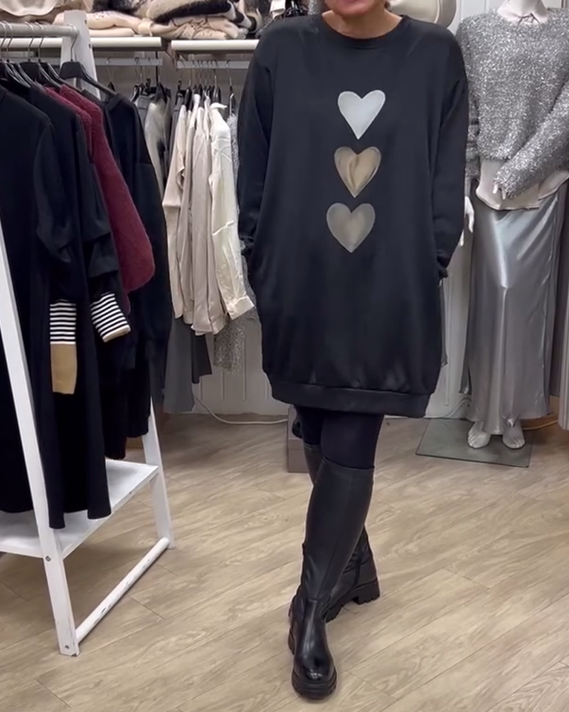 Sophie – jumper with heart details