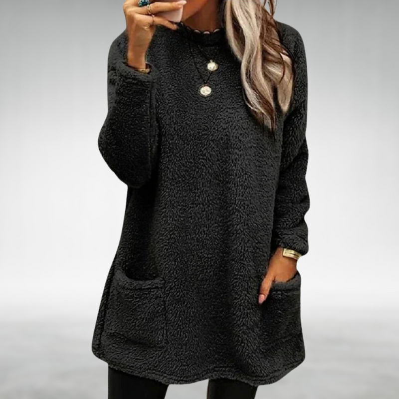 Nora – Fleece Jumper with Pockets