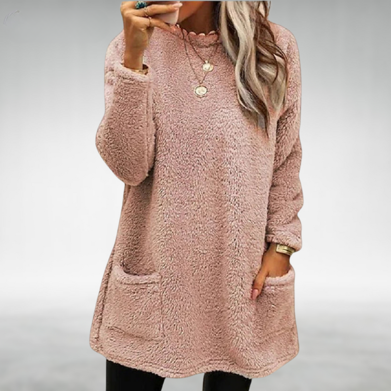 Nora – Fleece Jumper with Pockets