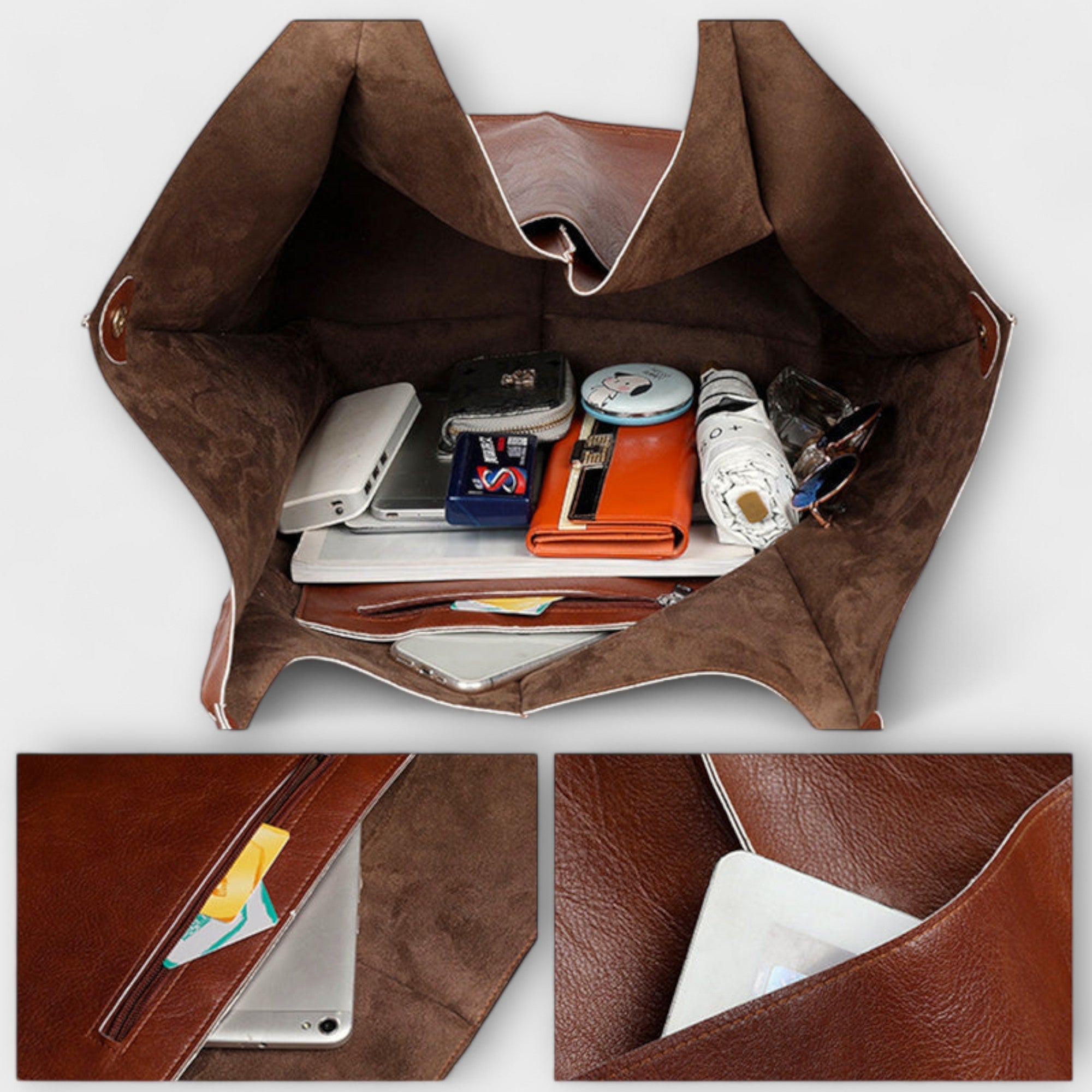Lora. - Oversized Weekender Bag