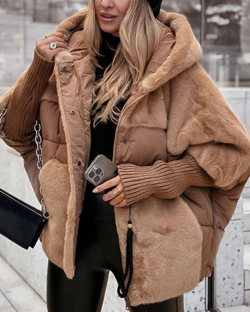 Aria – Padded Faux Fur Jacket