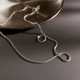 Starry Night Necklace Silver Set