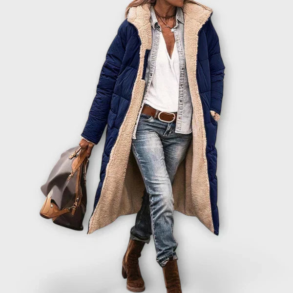 Mary - Cozy Fur Lined Coat