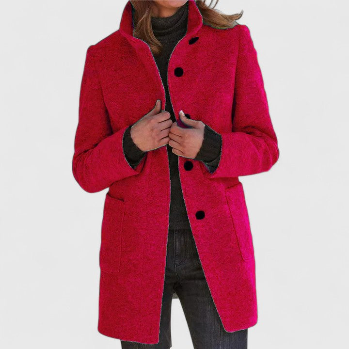 Elena – Classic jacket in wool blend