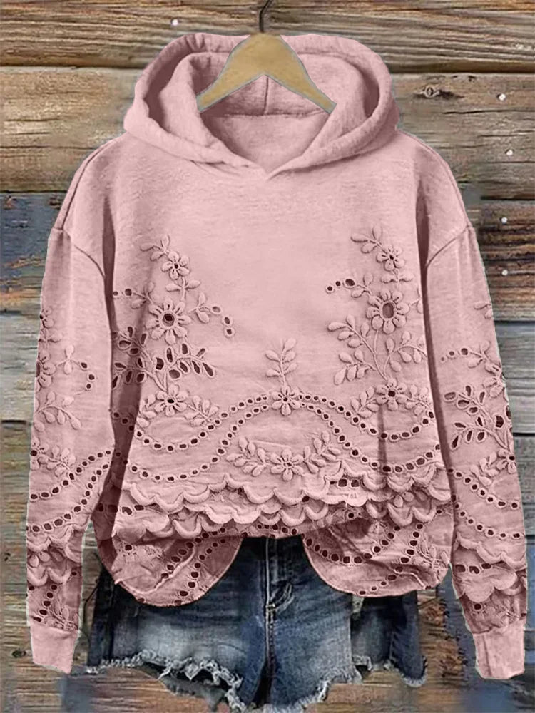 Sophie – Jumper with Lace Details
