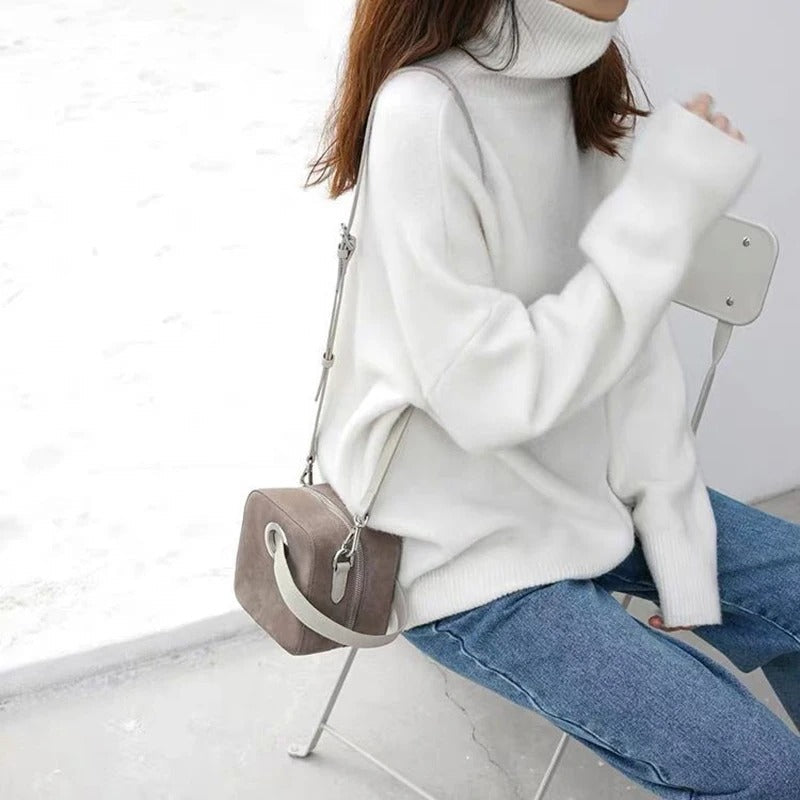 Julia | High Neck Sweater
