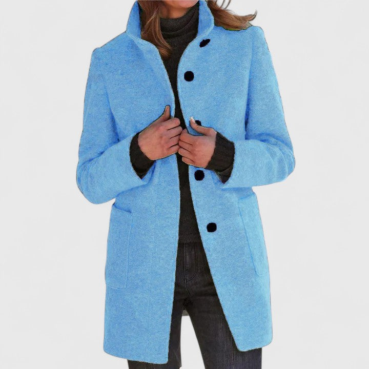 Elena – Classic jacket in wool blend