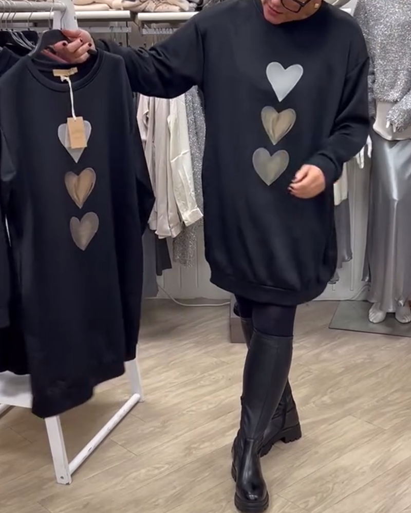 Sophie – jumper with heart details