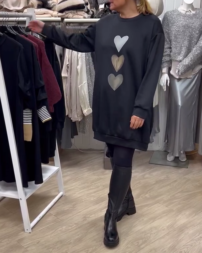 Sophie – jumper with heart details