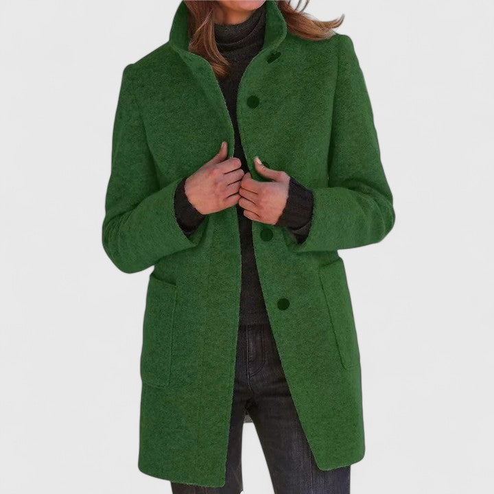 Elena – Classic jacket in wool blend
