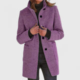 Elena – Classic jacket in wool blend