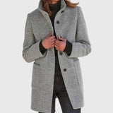 Elena – Classic jacket in wool blend