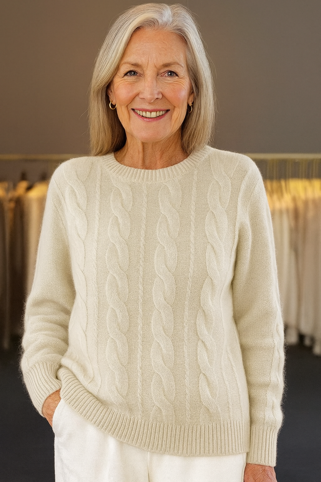 Alida – Classic wool blend jumper