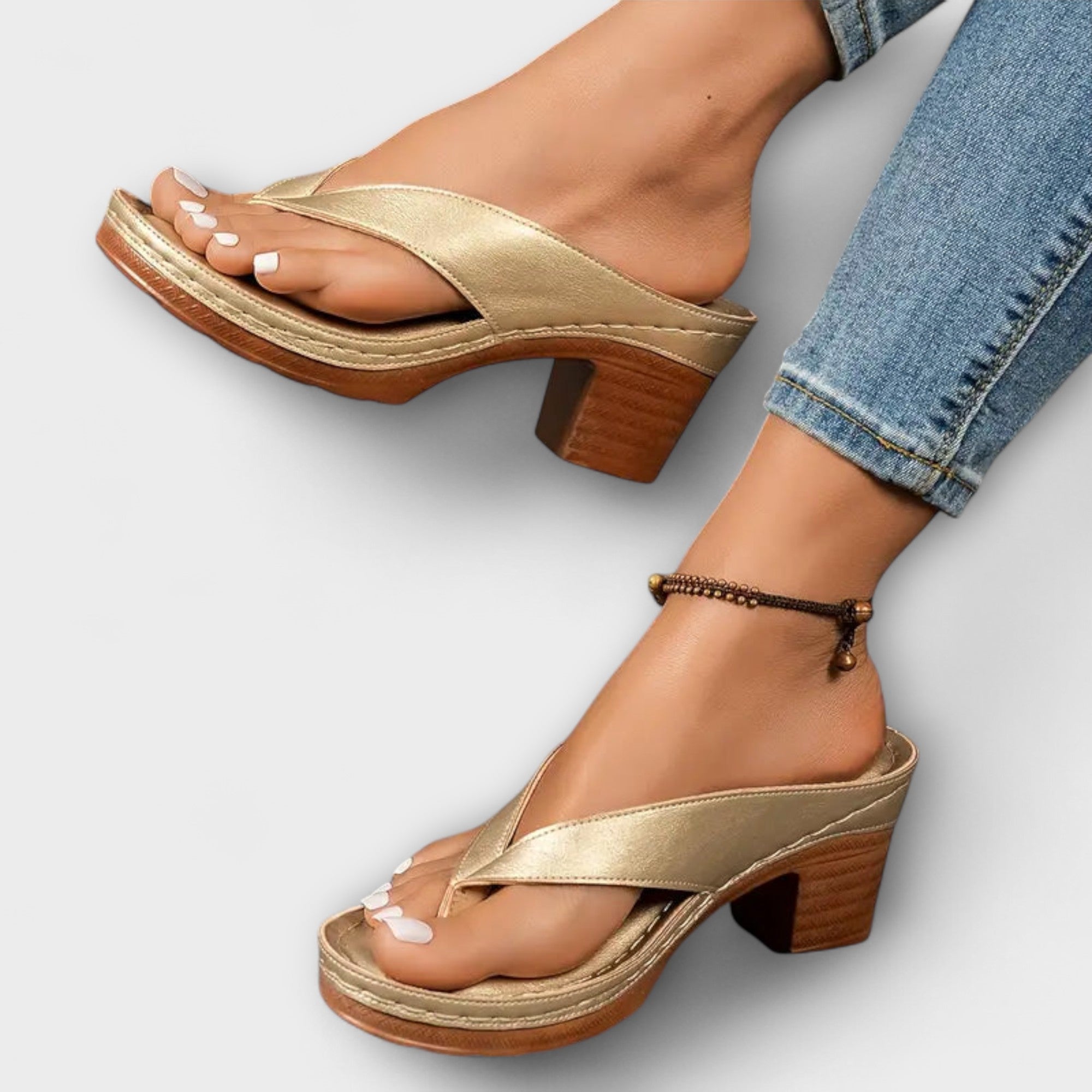 Emily - Orthopedic Heeled Slippers