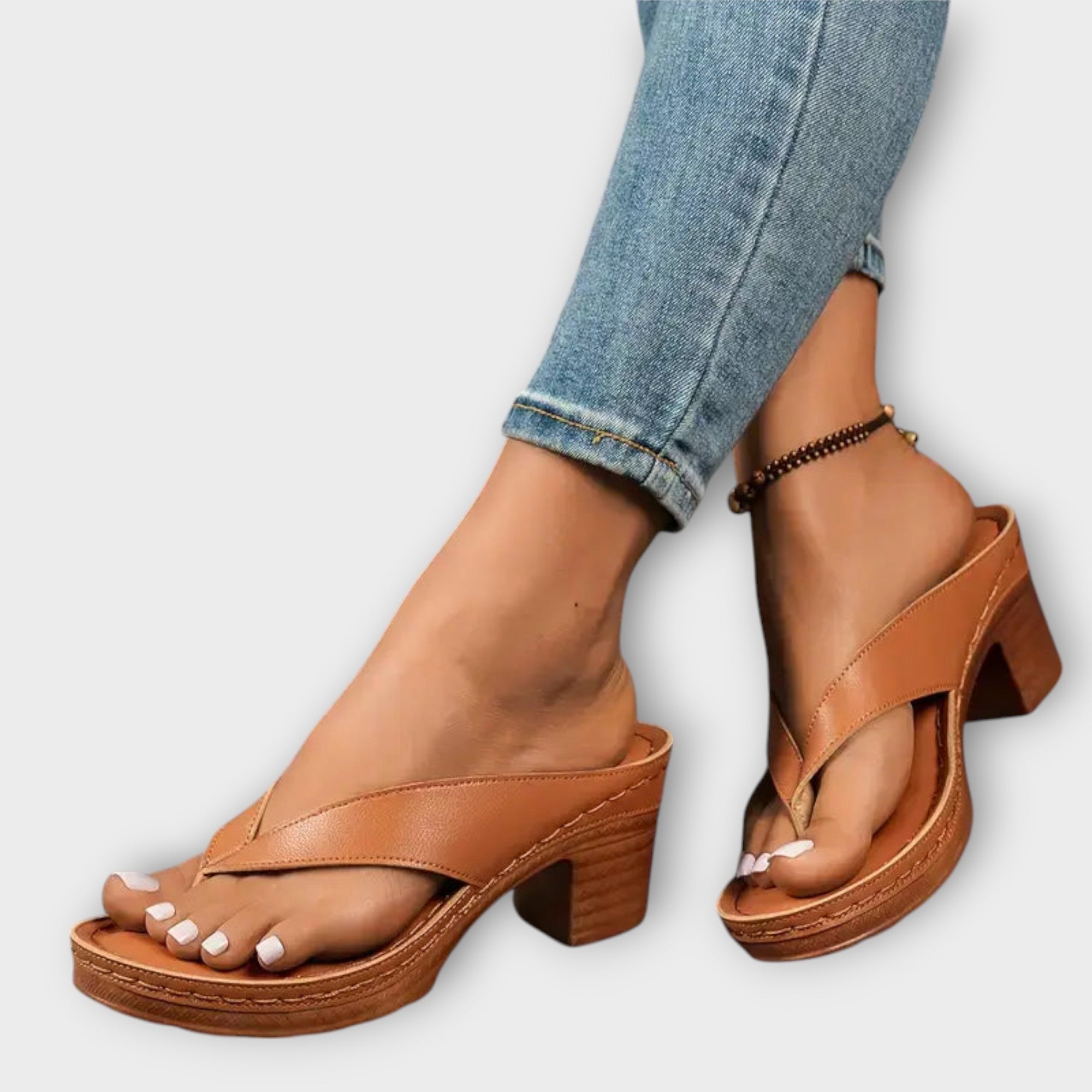Emily - Orthopedic Heeled Slippers
