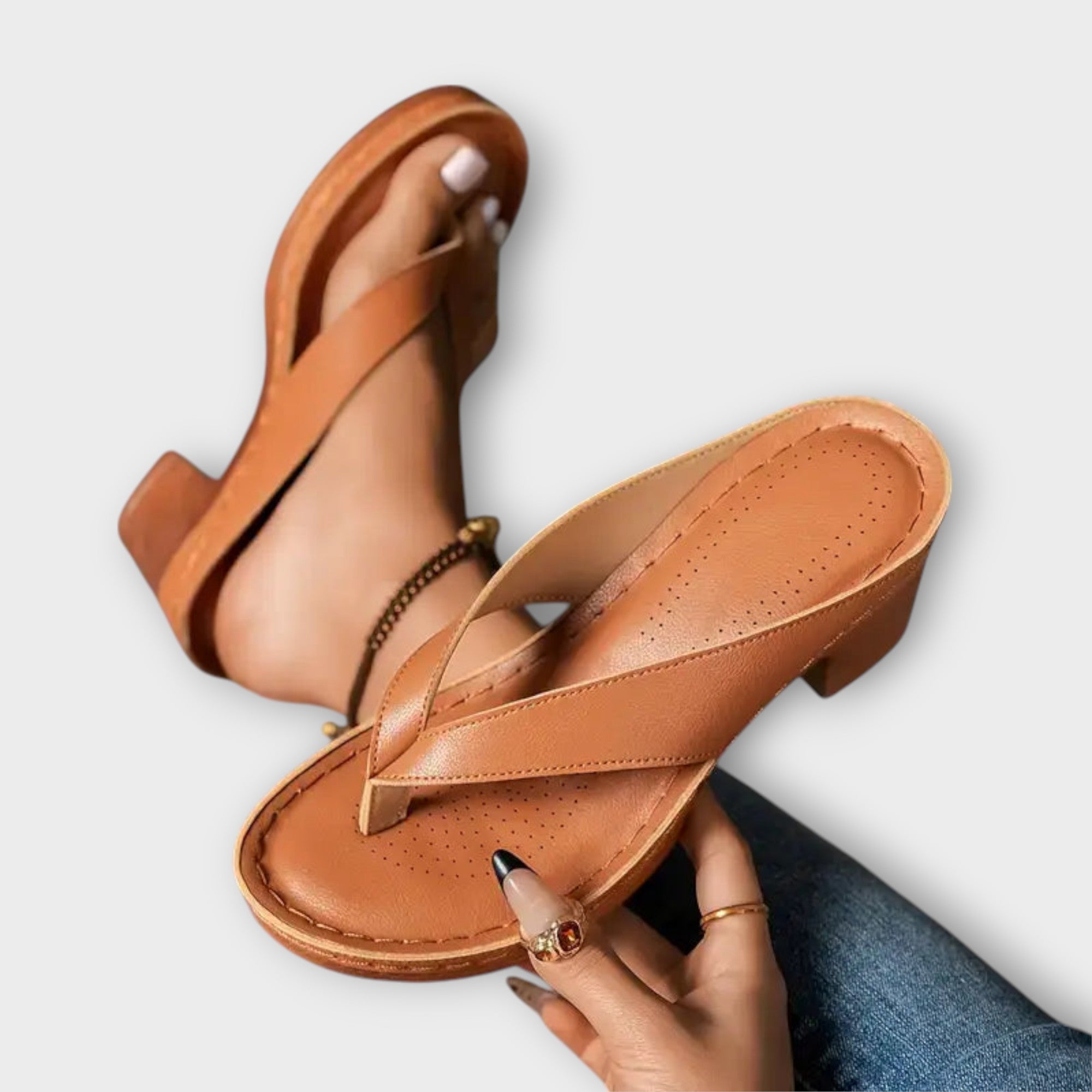 Emily - Orthopedic Heeled Slippers