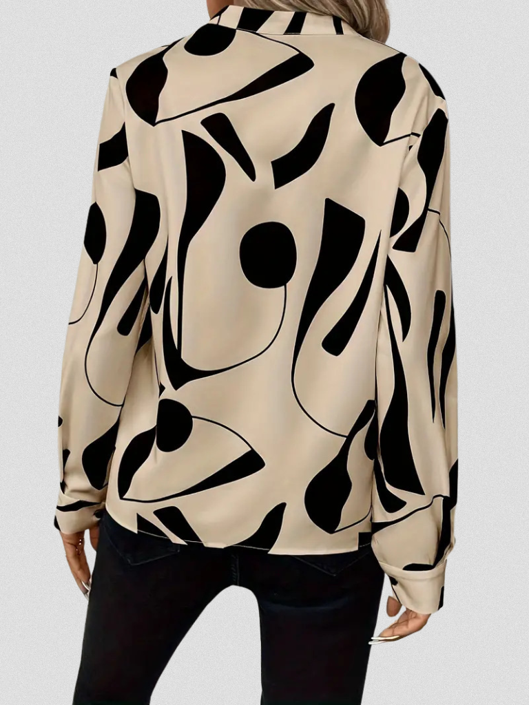 Adele – Abstract Blouse